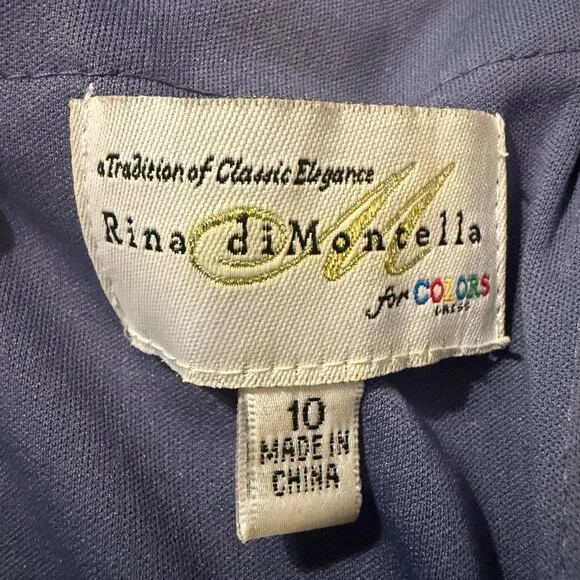 Rina Di Montella RD2711 Dress - Size 10 Mother of the bride - Picture 3 of 5